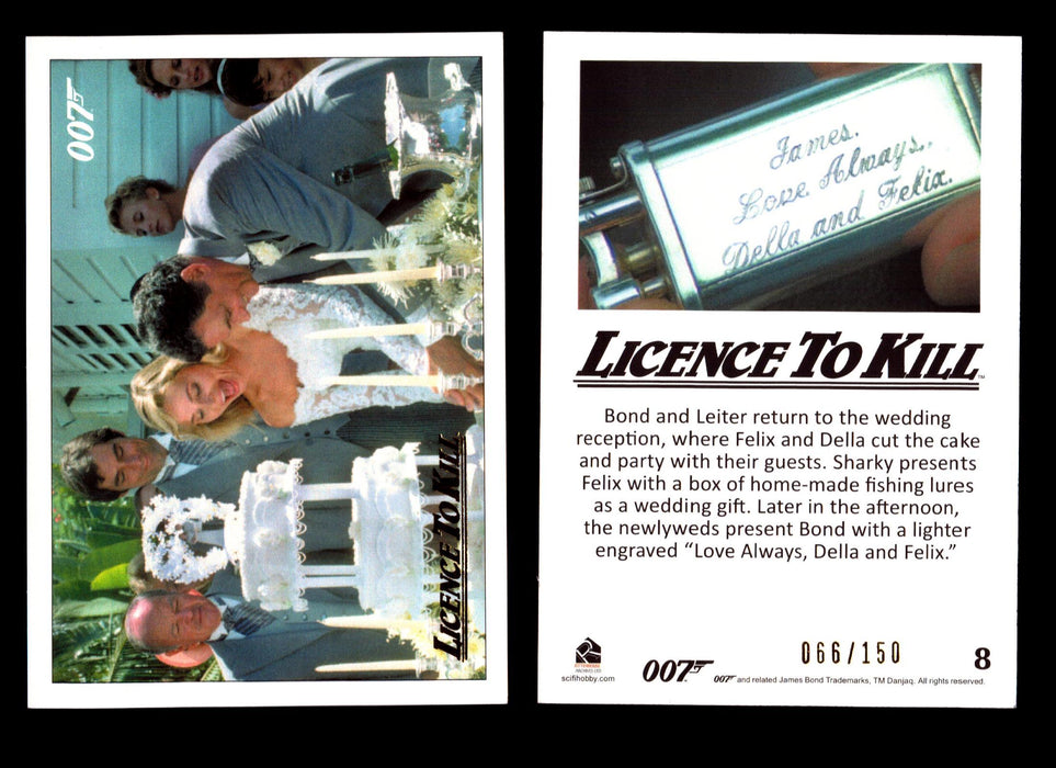 James Bond Classics 2016 Licence To Kill Gold Foil Parallel Card You Pick Single #8  - TvMovieCards.com