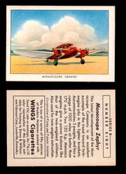1941 Modern American Airplanes Series B Vintage Trading Cards Pick Singles #1-50 8	 	Monocoupe "Zephyr"  - TvMovieCards.com