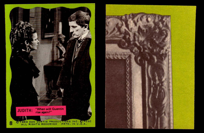 Dark Shadows Series 2 (Green) Philadelphia Gum Vintage Trading Cards You Pick #8  - TvMovieCards.com