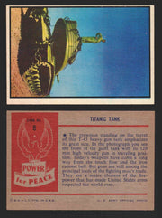 1954 Power For Peace Vintage Trading Cards You Pick Singles #1-96 8   Titanic Tank  - TvMovieCards.com