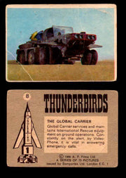 Thunderbirds Vintage Trading Card Singles #1-72 Somportex 1966 #8  - TvMovieCards.com