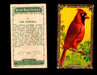 1910 Game Bird Series C14 Imperial Tobacco Vintage Trading Cards Singles #1-30 #8 The Cardinal  - TvMovieCards.com