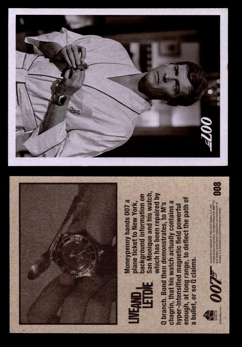 James Bond Archives 2014 Live and Let Die Throwback You Pick Single Card #1-59 #8  - TvMovieCards.com