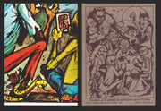 1973-74 Monster Initials Puzzle Trading Cards You Pick Singles #1-#9 Topps 8	  bottom middle  - TvMovieCards.com
