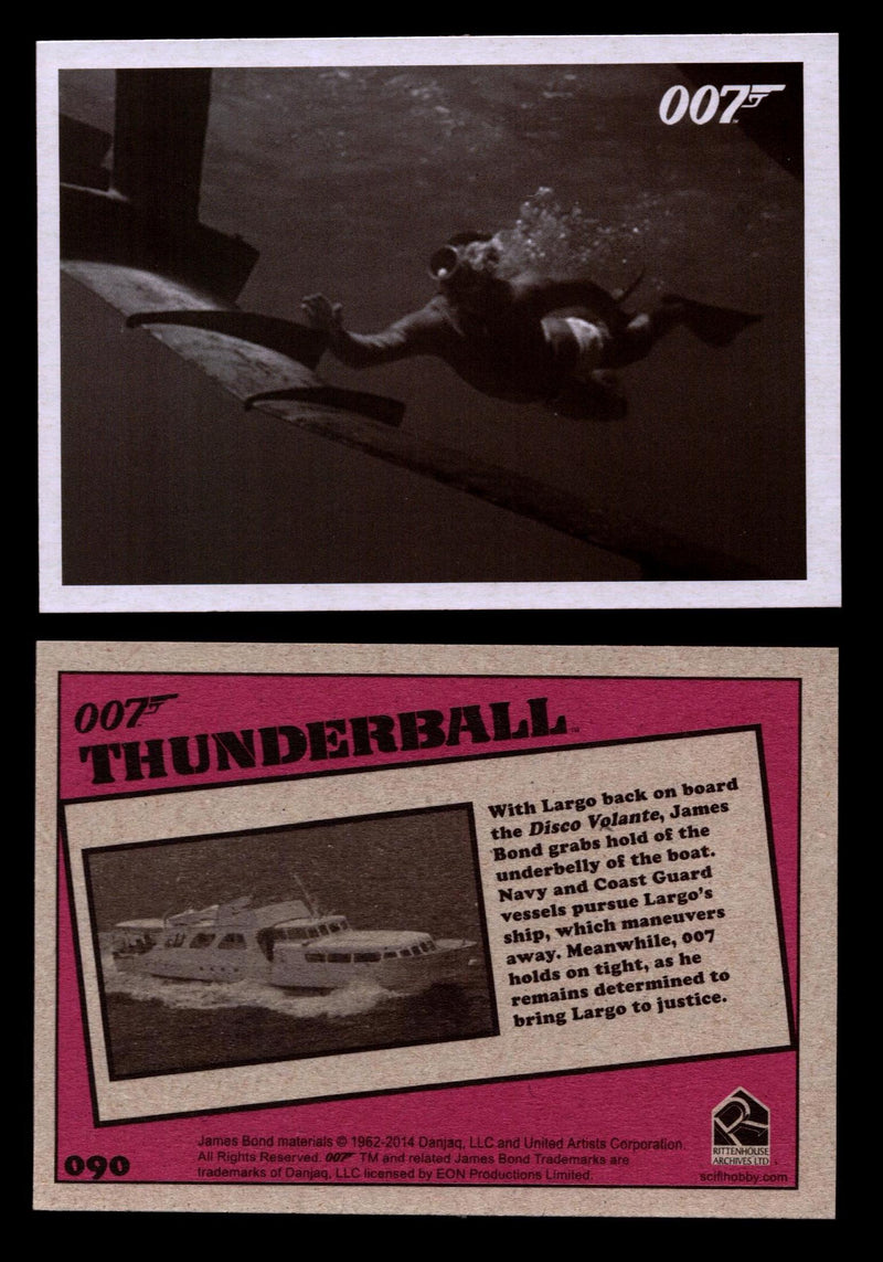 James Bond Archives 2014 Thunderball Throwback You Pick Single Card #1-99 #90  - TvMovieCards.com