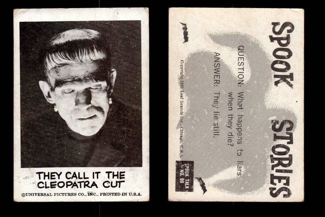 1961 Spook Stories Series 2 Leaf Vintage Trading Cards You Pick Singles #72-#144 #90  - TvMovieCards.com