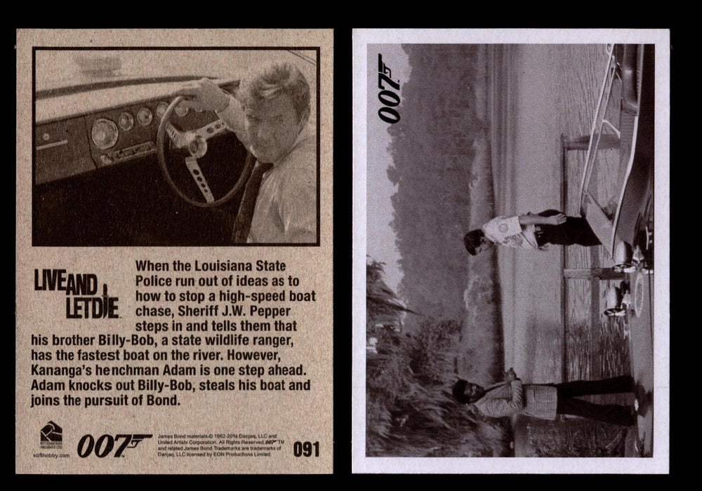 James Bond Archives 2014 Live and Let Die Throwback You Pick Single Card #60-120 #91  - TvMovieCards.com