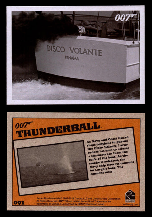 James Bond Archives 2014 Thunderball Throwback You Pick Single Card #1-99 #91  - TvMovieCards.com