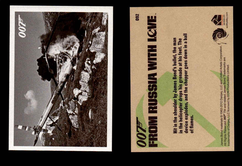 James Bond 50th Anniversary Series Two From Russia with Love Single Cards #1-108 #92  - TvMovieCards.com