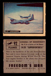 1950 Freedom's War Korea Topps Vintage Trading Cards You Pick Singles #1-100 #92  - TvMovieCards.com