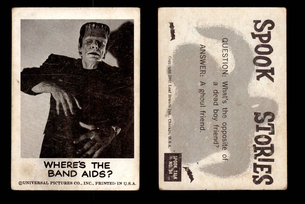 1961 Spook Stories Series 2 Leaf Vintage Trading Cards You Pick Singles #72-#144 #94  - TvMovieCards.com