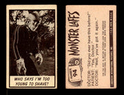 1966 Monster Laffs Midgee Vintage Trading Card You Pick Singles #1-108 Horror #94  - TvMovieCards.com