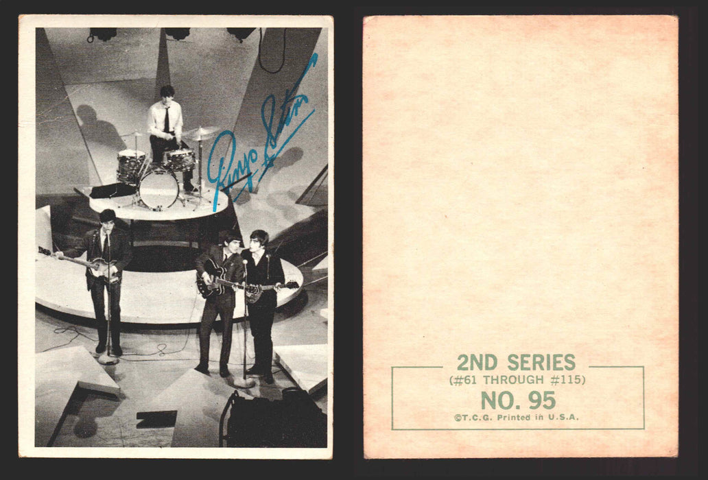 Beatles Series 2 Topps 1964 Vintage Trading Cards You Pick Singles #61-#115 #95  - TvMovieCards.com