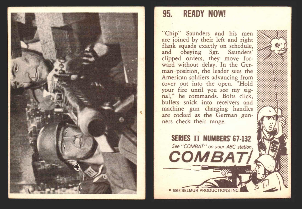 1964 Combat Series II Donruss Selmur Vintage Card You Pick Singles #67-132 95   Ready Now!  - TvMovieCards.com