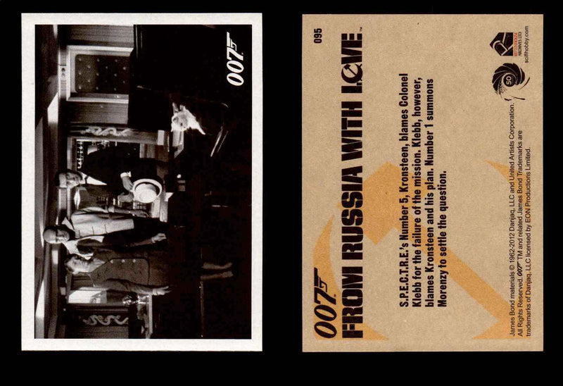 James Bond 50th Anniversary Series Two From Russia with Love Single Cards #1-108 #95  - TvMovieCards.com