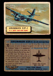 1957 Planes Series II Topps Vintage Card You Pick Singles #61-120 #95  - TvMovieCards.com