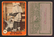1961 Horror Monsters Series 2 Orange Trading Card You Pick Singles 67-146 NuCard 96   The Bowery Boys Meet the Monsters  - TvMovieCards.com