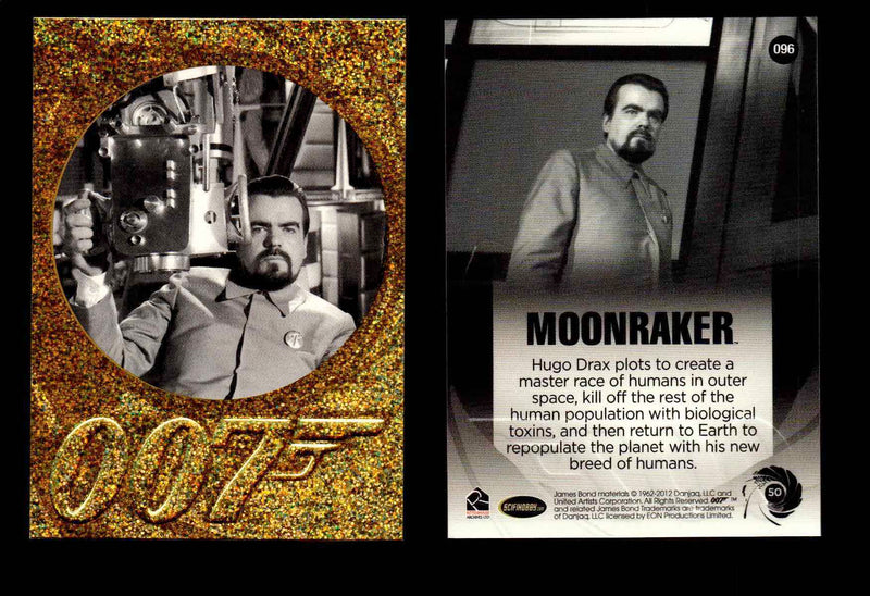 James Bond 50th Anniversary Series Two Gold Parallel Chase Card Singles #2-198 #96  - TvMovieCards.com