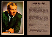 1953 Bowman NBC TV & Radio Stars Vintage Trading Card You Pick Singles #1-96 #96 Dan Gibson  - TvMovieCards.com