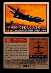 1952 Wings Topps TCG Vintage Trading Cards You Pick Singles #1-100 #96  - TvMovieCards.com