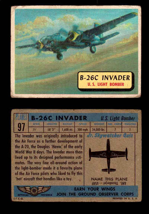 1957 Planes Series II Topps Vintage Card You Pick Singles #61-120 #97  - TvMovieCards.com