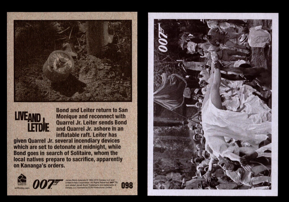 James Bond Archives 2014 Live and Let Die Throwback You Pick Single Card #60-120 #98  - TvMovieCards.com