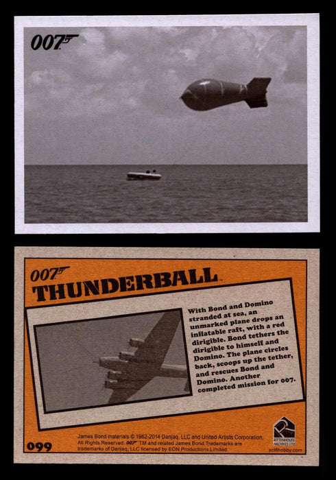 James Bond Archives 2014 Thunderball Throwback You Pick Single Card #1-99 #99  - TvMovieCards.com