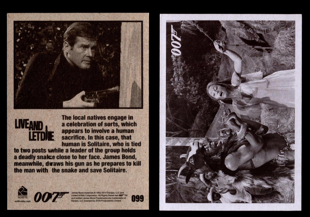 James Bond Archives 2014 Live and Let Die Throwback You Pick Single Card #60-120 #99  - TvMovieCards.com