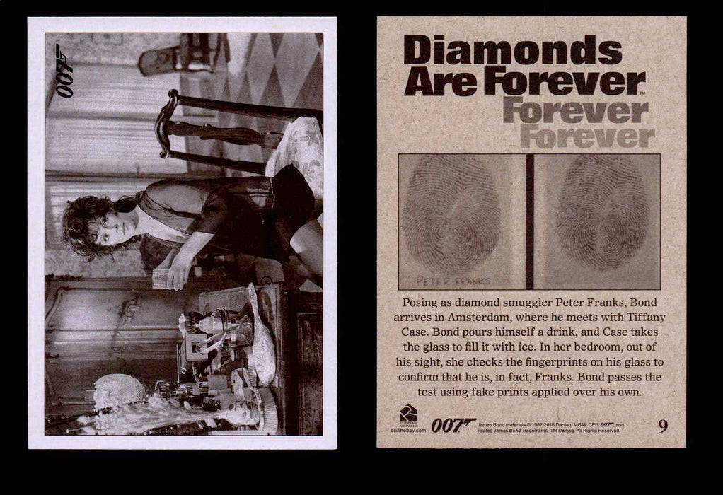 James Bond Archives Spectre Diamonds Are Forever Throwback Single Cards #1-48 #9  - TvMovieCards.com