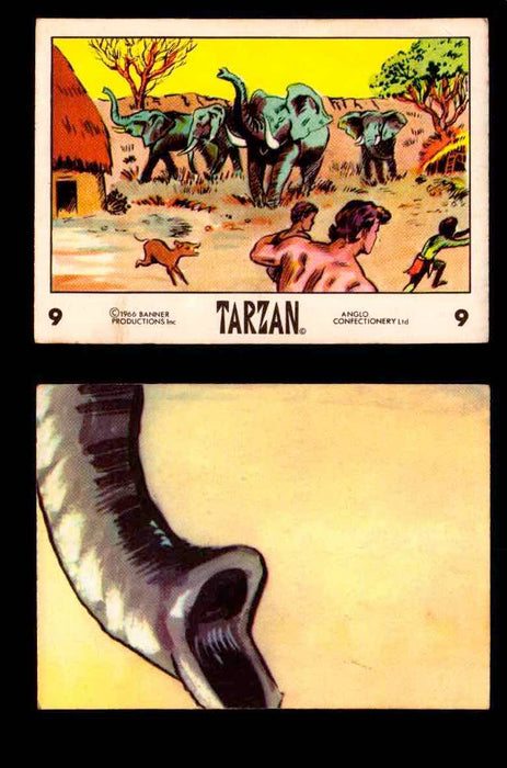 1966 Tarzan Banner Productions Vintage Trading Cards You Pick Singles #1-66 #9  - TvMovieCards.com