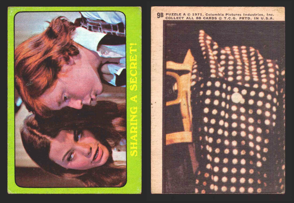 1971 The Partridge Family Series 3 Green You Pick Single Cards #1-88B Topps USA #	 9B   Sharing a Secret!  - TvMovieCards.com