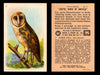 Birds - Useful Birds of America 6th Series You Pick Singles Church & Dwight J-9 #9 Barn Owl  - TvMovieCards.com