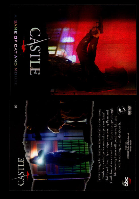 Castle Seasons 3 & 4 Foil Parallel Base Card You Pick Singles 1-72 #9  - TvMovieCards.com