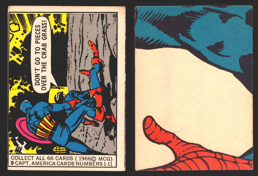 1966 Marvel Super Heroes Donruss Vintage Trading Cards You Pick Singles #1-66 #9  - TvMovieCards.com