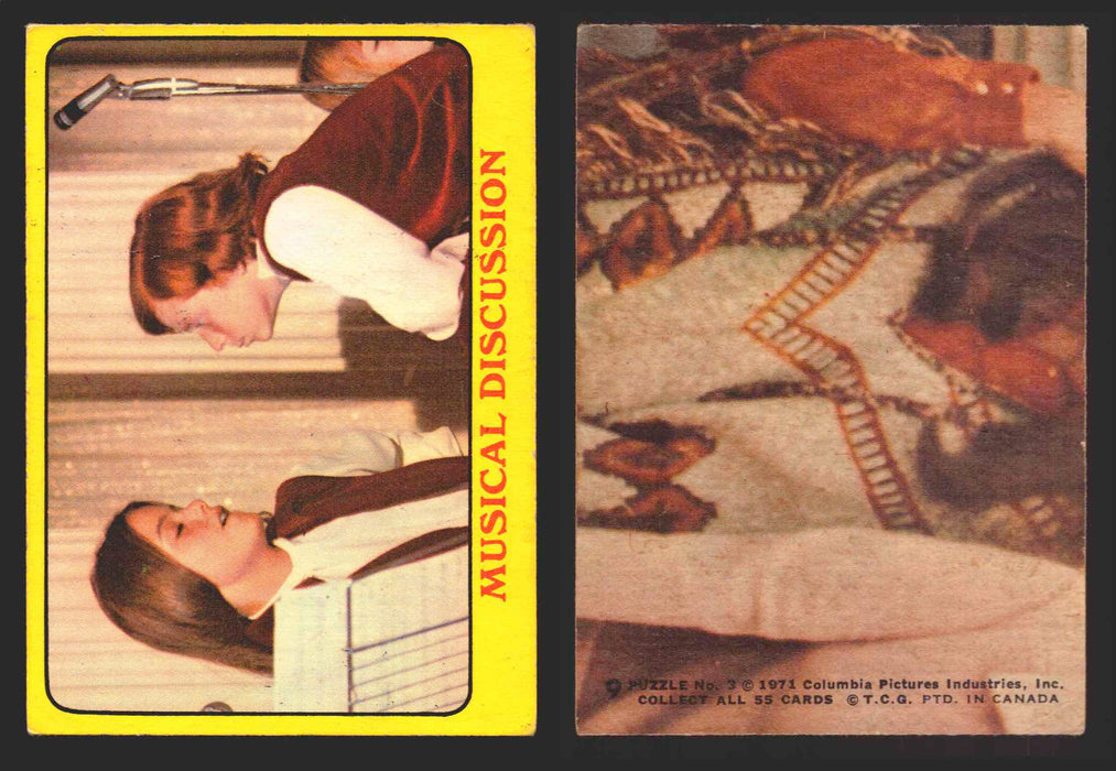 1971 The Partridge Family Series 1 Yellow You Pick Single Cards #1-55 Topps USA 9   Musical Discussion  - TvMovieCards.com