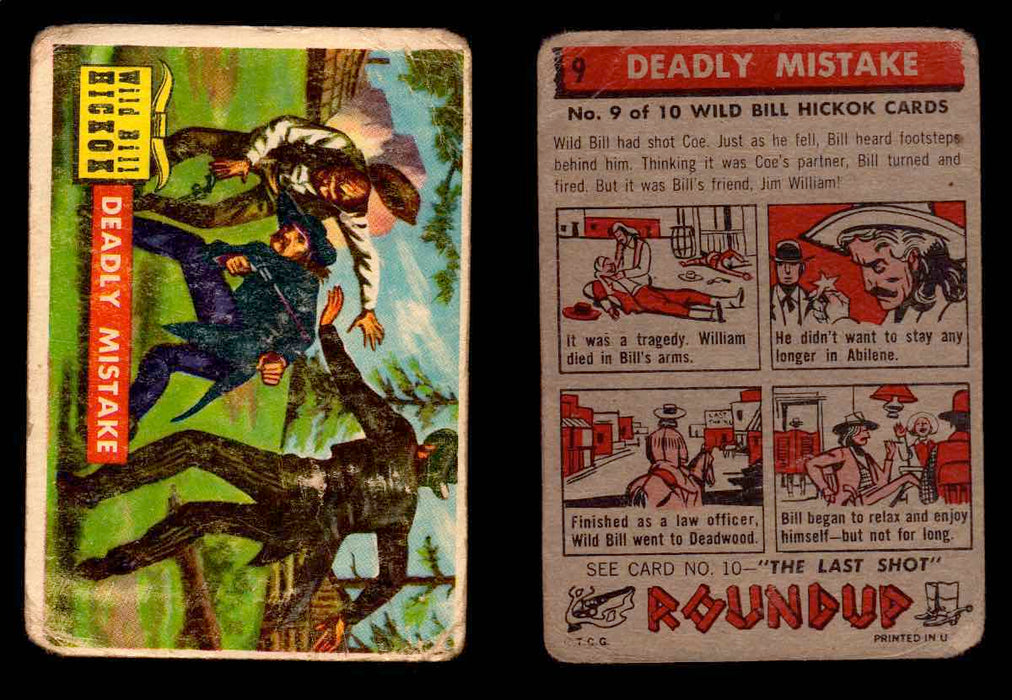 1956 Western Roundup Topps Vintage Trading Cards You Pick Singles #1-80 #9  - TvMovieCards.com