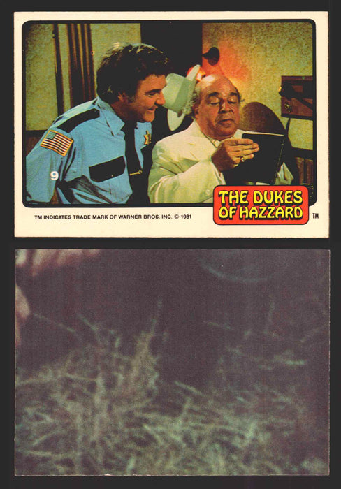 1981 Dukes of Hazzard Sticker Trading Cards You Pick Singles #1-#66 Donruss 9   Sheriff Roscoe & Boss Hog  - TvMovieCards.com