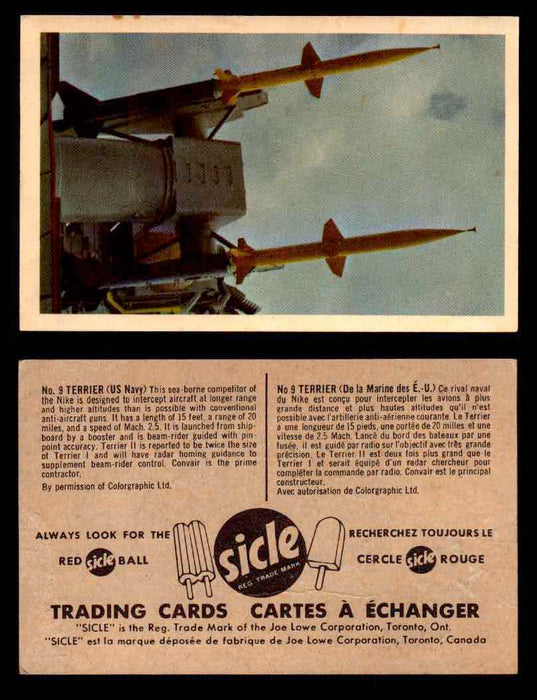 1959 Airplanes Sicle Popsicle Joe Lowe Corp Vintage Trading Card You Pick Single #9  - TvMovieCards.com