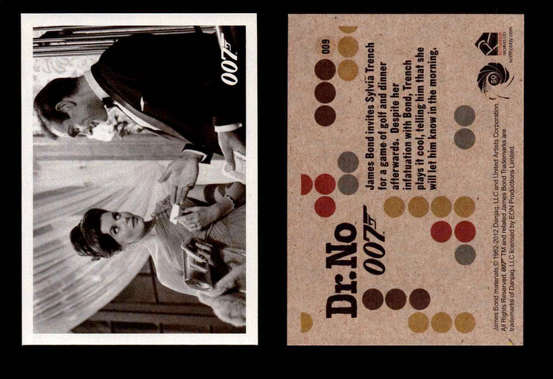 James Bond 50th Anniversary Series Dr. No You Pick Single Cards #1-65 #9  - TvMovieCards.com