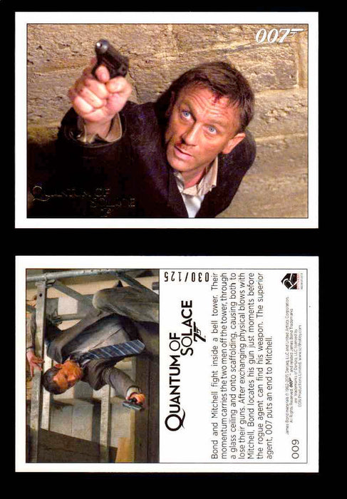James Bond Archives Quantum of Solace Gold Parallel You Pick Single Cards #1-90 #9  - TvMovieCards.com
