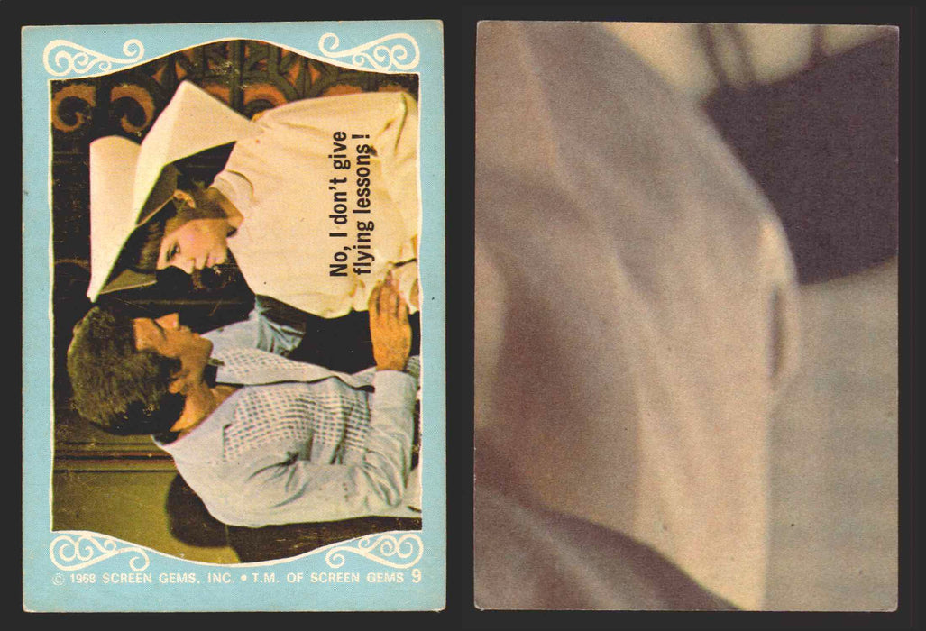 The Flying Nun Vintage Trading Card You Pick Singles #1-#66 Sally Field Donruss 9   No    I don't give flying lessons!  - TvMovieCards.com