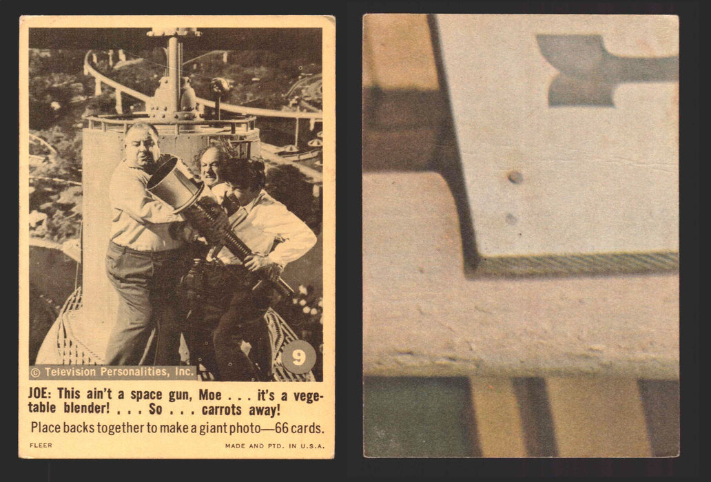1966 Three 3 Stooges Fleer Vintage Trading Cards You Pick Singles #1-66 #9 Creased  - TvMovieCards.com