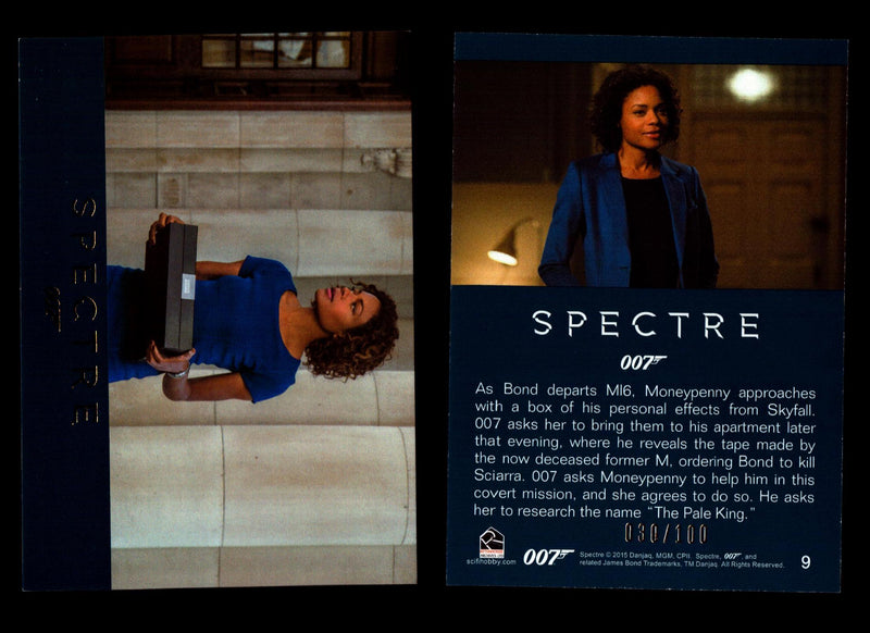 James Bond Archives 2016 Spectre Gold Parallel Card You Pick Singles #1-#76 #9  - TvMovieCards.com
