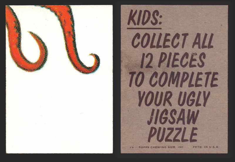 1973-74 Ugly Stickers Tan Back Puzzle Trading Card You Pick Singles #1-12 Topps #9  - TvMovieCards.com