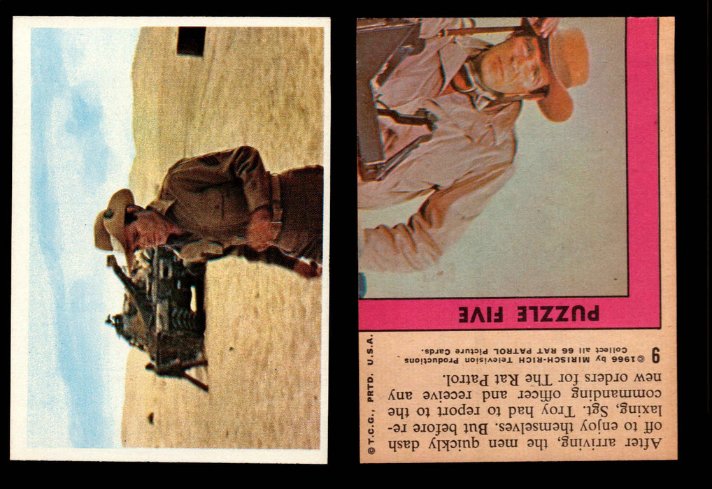 Rat Patrol 1966 Topps Vintage Card You Pick Singles #1-66 #9  - TvMovieCards.com