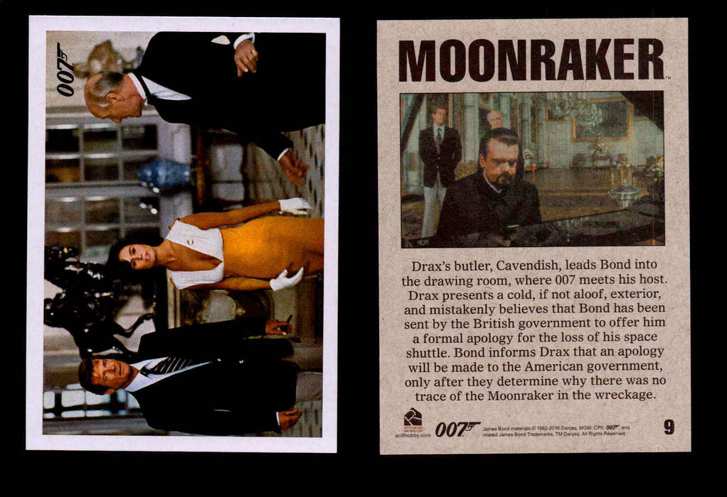 James Bond Archives Spectre Moonraker Movie Throwback U Pick Single Cards #1-61 #9  - TvMovieCards.com