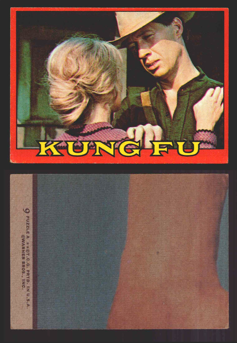 1973 Kung Fu Topps Vintage Trading Card You Pick Singles #1-60 #9  - TvMovieCards.com