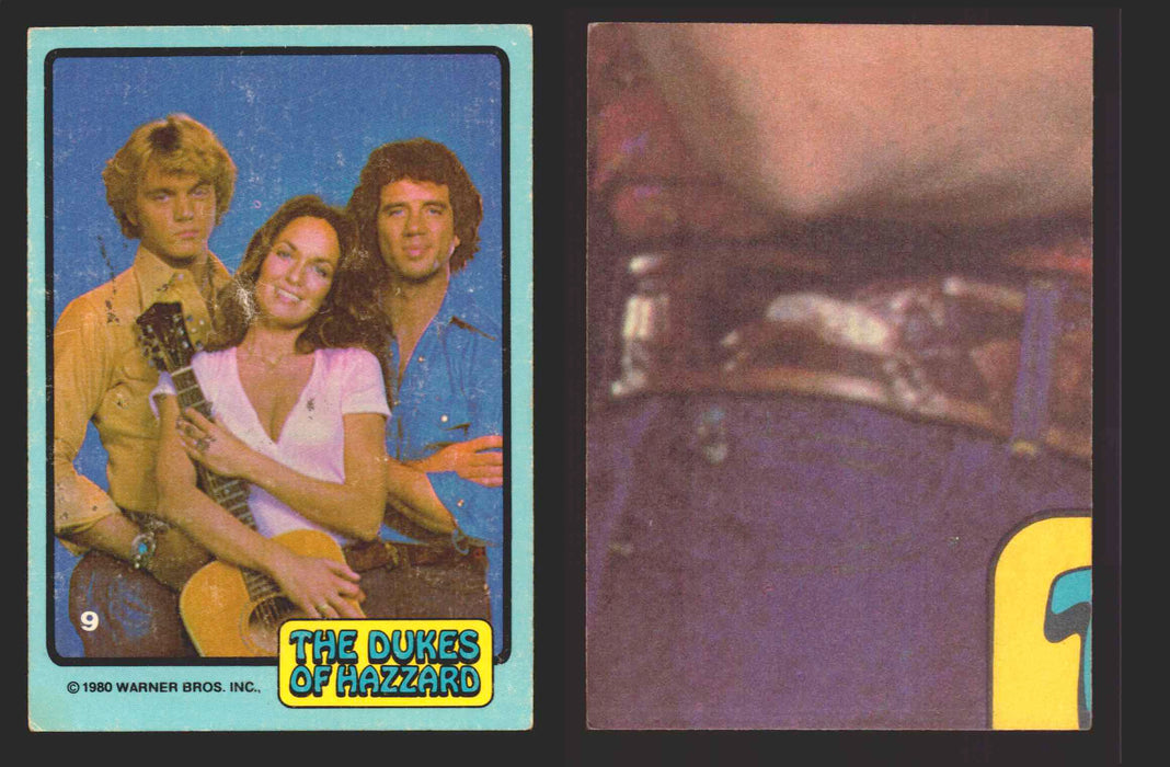 1980 Dukes of Hazzard Vintage Trading Cards You Pick Singles #1-#66 Donruss 9   Bo Daisy and Luke  - TvMovieCards.com