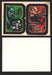 1973-74 Monster Initials Vintage Sticker Trading Cards You Pick Singles #1-#132 B S  - TvMovieCards.com
