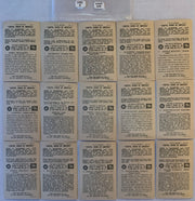 Birds Useful Birds of America 5th 15 Card Set Type 3 Church & Dwight J-9   - TvMovieCards.com